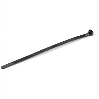 StarTech.com 8 inch(20cm) Reusable Cable Ties - 1/4 inch(7mm) wide, 1-7/8 inch(50mm) Bundle Dia. 50lb(22kg) Tensile Strength, Releasable Nylon Ties, Indoor/Outdoor, 94V-2/UL Listed, 100 Pack - Black