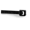 StarTech.com 4 inch(10cm) Cable Ties - 1/16 inch(2mm) wide, 7/8 inch(22mm) Bundle Diameter, 18lb(8kg) Tensile Strength, Nylon Self Locking Zip Ties with Curved Tip - 94V-2/UL Listed, 1000 Pack - Black