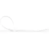 StarTech.com 10 inch(25cm) Cable Ties - 1/8 inch(4mm) wide, 2-5/8 inch(68mm) Bundle Diameter, 50lb(22kg) Tensile Strength, Nylon Self Locking Zip Ties w/ Curved Tip - 94V-2/UL Listed, 100 Pack - White