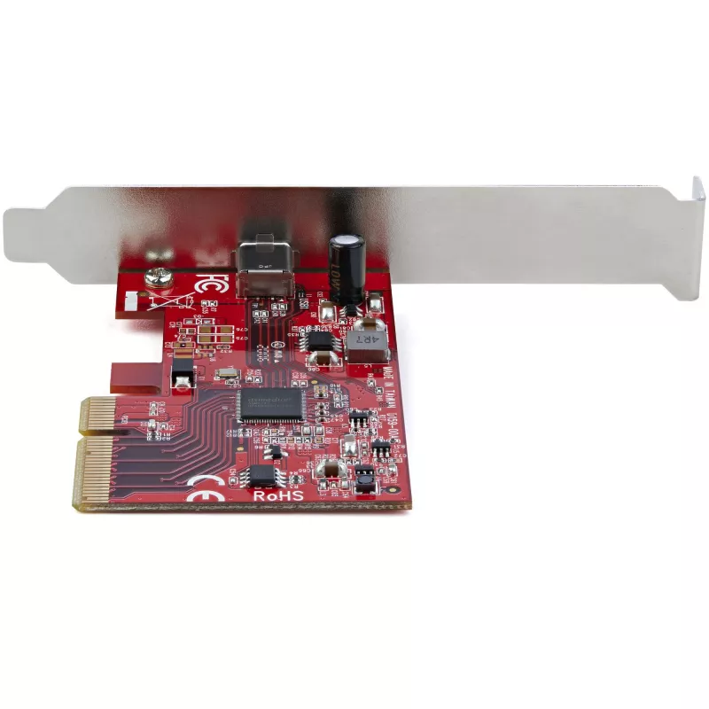 StarTech.com 1-Port USB 3.2 Gen 2x2 PCIe Card, USB-C 20Gbps SuperSpeed PCI Express 3.0 x4 Controller Card, USB Type-C Adapter Card, Data Only, Windows/macOS/Linux, TAA