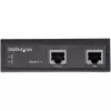 StarTech.com Industrial Gigabit Ethernet PoE Injector - 30W 802.3at PoE+ Midspan 48V-56VDC DIN Rail Power Over Ethernet Injector Adapter - -40C to +75C Cameras/Sensors/WiFi Access