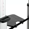 StarTech.com Dual TV Cart for 37-60in VESA TVs up to 110lb/50kg each - Height Adjustable TV Mount, Mobile Display Cart w/ Equipment Shelves - Rolling TV Cart on Wheels - Rolling TV Stand