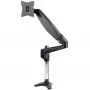StarTech.com Desk Mount Monitor Arm for Single VESA Display up to 32 inch or 49 inch Ultrawide 8kg/17.6lb - Full Motion Articulating & Height Adjustable - C-Clamp, Grommet - Single Monitor Arm