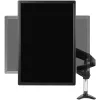 StarTech.com Desk Mount Monitor Arm for Single VESA Display up to 32 inch or 49 inch Ultrawide 8kg/17.6lb - Full Motion Articulating & Height Adjustable - C-Clamp, Grommet - Single Monitor Arm