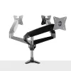 StarTech.com Desk Mount Monitor Arm for Single VESA Display up to 32 inch or 49 inch Ultrawide 8kg/17.6lb - Full Motion Articulating & Height Adjustable - C-Clamp, Grommet - Single Monitor Arm