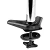 StarTech.com Desk Mount Monitor Arm for Single VESA Display up to 32 inch or 49 inch Ultrawide 8kg/17.6lb - Full Motion Articulating & Height Adjustable - C-Clamp, Grommet - Single Monitor Arm
