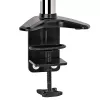 StarTech.com Desk Mount Monitor Arm for Single VESA Display up to 32 inch or 49 inch Ultrawide 8kg/17.6lb - Full Motion Articulating & Height Adjustable - C-Clamp, Grommet - Single Monitor Arm