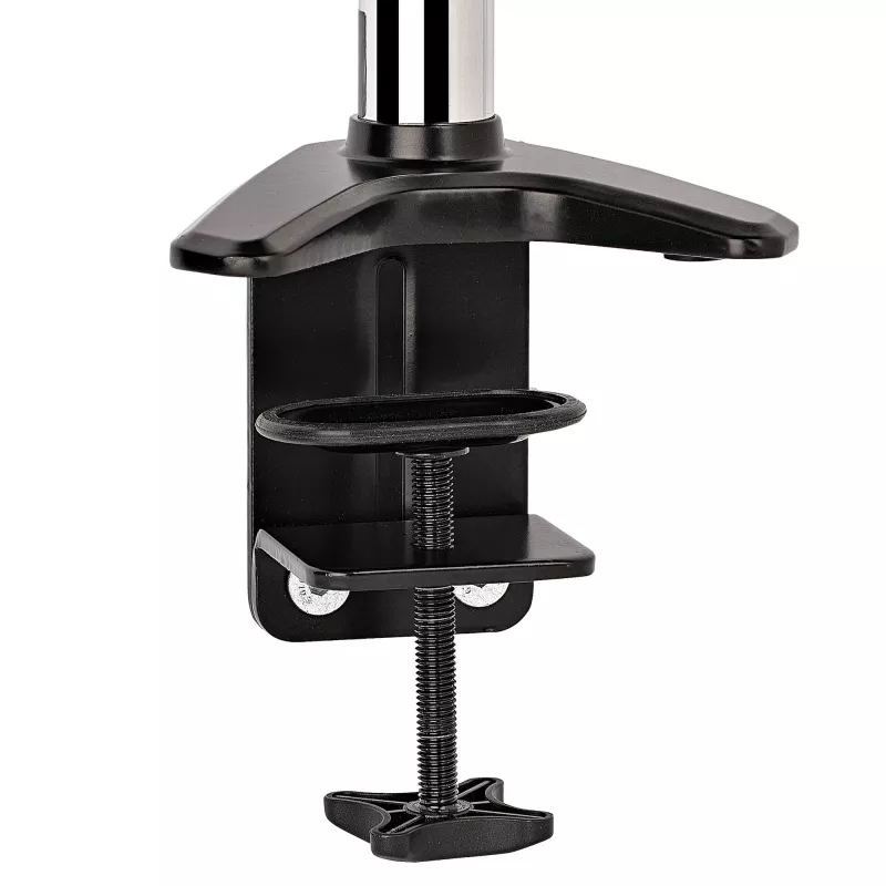 StarTech.com Desk Mount Monitor Arm for Single VESA Display up to 32 inch or 49 inch Ultrawide 8kg/17.6lb - Full Motion Articulating & Height Adjustable - C-Clamp, Grommet - Single Monitor Arm