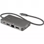 StarTech.com USB-C Multiport Adapter - USB-C to 4K 30Hz HDMI or 1080p VGA - USB Type-C Mini Dock w/ 100W Power Delivery Passthrough, 3-Port USB Hub 5Gbps, GbE - 12 inch (30cm) Attached Cable
