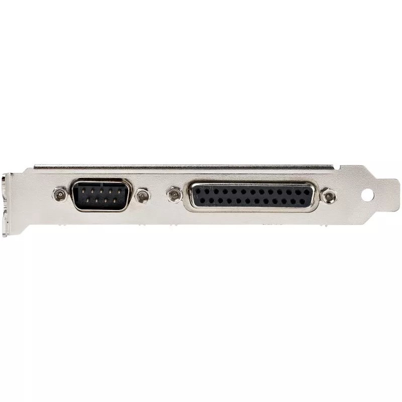 StarTech.com PCIe Card with Serial and Parallel Port - PCI Express Combo Adapter Card with 1x DB25 Parallel Port & 1x RS232 Serial Port - Expansion/Controller Card - PCIe Printer Card