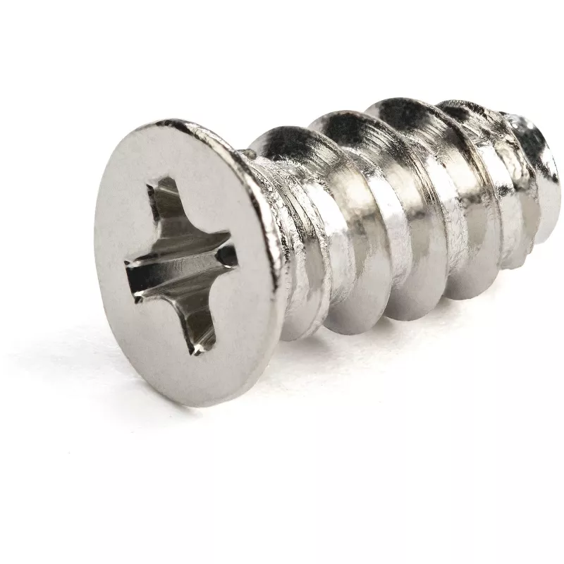 StarTech.com 50-Pack M5 Screws - 10mm Long Computer/PC Case Fan Screws - Self-Tapping Computer Case Fan Mounting Screws - Phillips/Flat Head - Fits M5 Fan Holes - Steel Zinc Plated