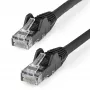 StarTech.com 7m CAT6 Ethernet Cable - LSZH (Low Smoke Zero Halogen) - 10 Gigabit 250Mhz 100W PoE RJ45 10GbE UTP Network Patch Cord Snagless with Strain Relief - Black, CAT 6, ETL Verified, 24AWG