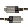 StarTech.com 20 inch (50cm) Side Screw Locking USB C Cable 10Gbps - USB 3.1/3.2 Gen 2 Type-C Cable - 100W (5A) Power Delivery Charging, DP Alt Mode - Dual Screw Lock - USB-C Cord Charge/Sync