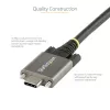 StarTech.com 20 inch (50cm) Side Screw Locking USB C Cable 10Gbps - USB 3.1/3.2 Gen 2 Type-C Cable - 100W (5A) Power Delivery Charging, DP Alt Mode - Dual Screw Lock - USB-C Cord Charge/Sync