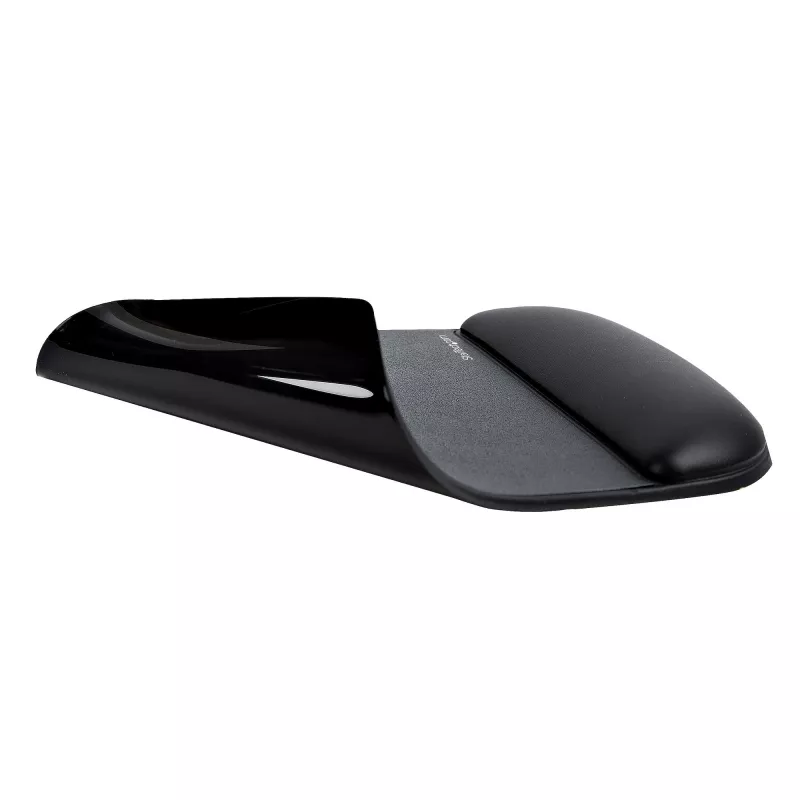 StarTech.com Mouse Pad with Hand rest, 6.7x7.1x 0.8in (17x18x2cm), Ergonomic Mouse Pad with Wrist Support, Desk Wrist Pad w/ Non-Slip PU Base, Cushioned Gel Mouse Pad w/ Palm Rest
