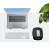 StarTech.com Mouse Pad with Hand rest, 6.7x7.1x 0.8in (17x18x2cm), Ergonomic Mouse Pad with Wrist Support, Desk Wrist Pad w/ Non-Slip PU Base, Cushioned Gel Mouse Pad w/ Palm Rest