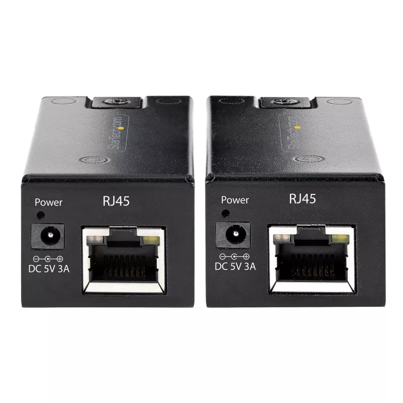 StarTech.com 150m (492ft) USB 2.0 Extender over Cat5e/Cat6 Ethernet Cable, Externally Powered USB Extender via RJ45/Network Cable, USB Over Ethernet Cable Extender/Adapter