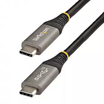 StarTech.com 20 inch (50cm) USB C Cable 10Gbps - USB 3.1 Type-C Cable - 100W (5A) Power Delivery Charging, DP Alt Mode - USB-C Cord for USB-C Laptop/Phone/Device - Charge/Sync