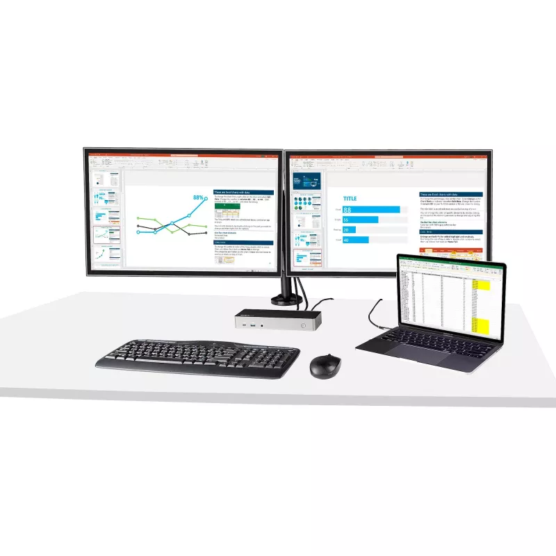 StarTech.com 20 inch (50cm) USB C Cable 10Gbps - USB 3.1 Type-C Cable - 100W (5A) Power Delivery Charging, DP Alt Mode - USB-C Cord for USB-C Laptop/Phone/Device - Charge/Sync