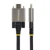 StarTech.com 3ft (1m) Side Screw Locking USB C Cable 10Gbps - USB-IF Certified USB-C Cable - USB 3.1/3.2 Gen 2 Type-C Cable - 100W (5A) Power Delivery Charging, DP Alt Mode - Dual Screw Lock - USB-C Cord Charge/Sync