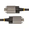 StarTech.com 3ft (1m) Side Screw Locking USB C Cable 10Gbps - USB-IF Certified USB-C Cable - USB 3.1/3.2 Gen 2 Type-C Cable - 100W (5A) Power Delivery Charging, DP Alt Mode - Dual Screw Lock - USB-C Cord Charge/Sync
