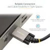 StarTech.com 3ft (1m) Side Screw Locking USB C Cable 10Gbps - USB-IF Certified USB-C Cable - USB 3.1/3.2 Gen 2 Type-C Cable - 100W (5A) Power Delivery Charging, DP Alt Mode - Dual Screw Lock - USB-C Cord Charge/Sync