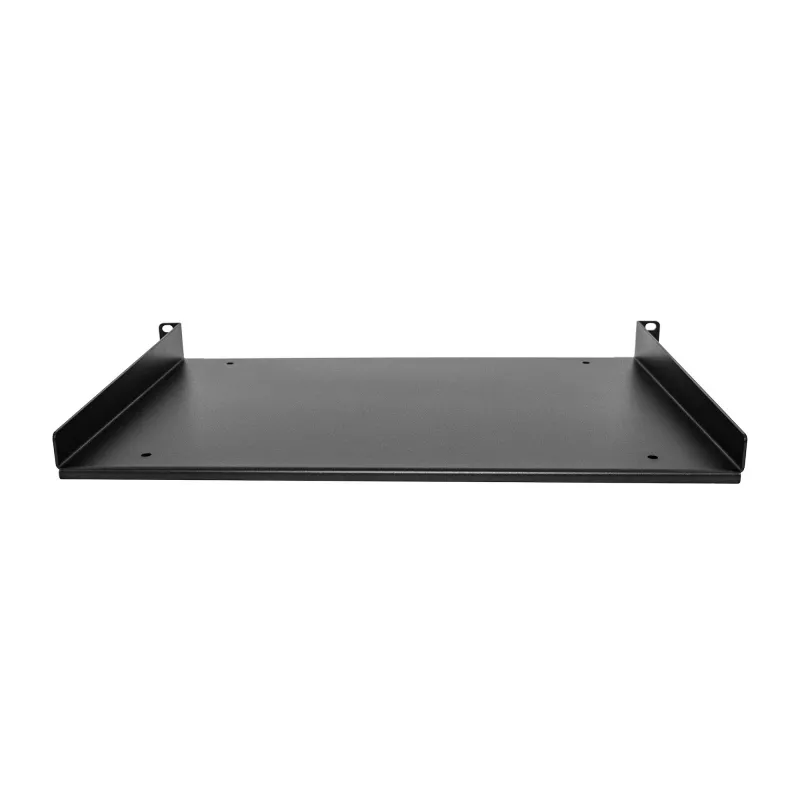 StarTech.com 1U Server Rack Shelf - Universal Rack Mount Cantilever Shelf for 19 inch Network Equipment Rack & Cabinet - Durable Design - Weight Capacity 55lb/25kg - 12 inch Deep Tray