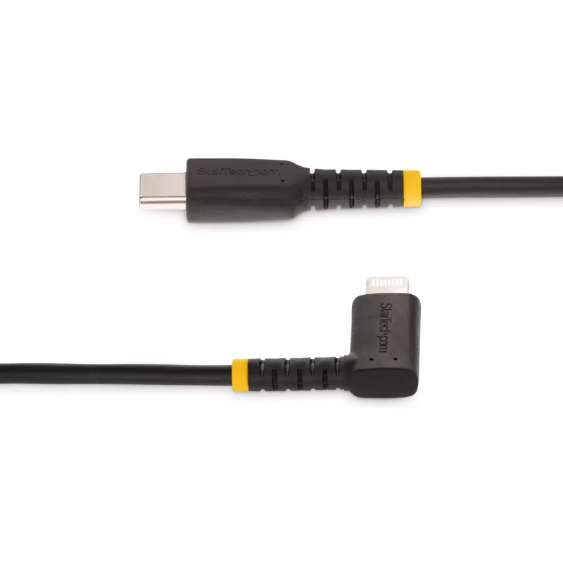 StarTech.com RUSB2CLTMM1MR mobile phone cable Black 1 m USB C Lightning