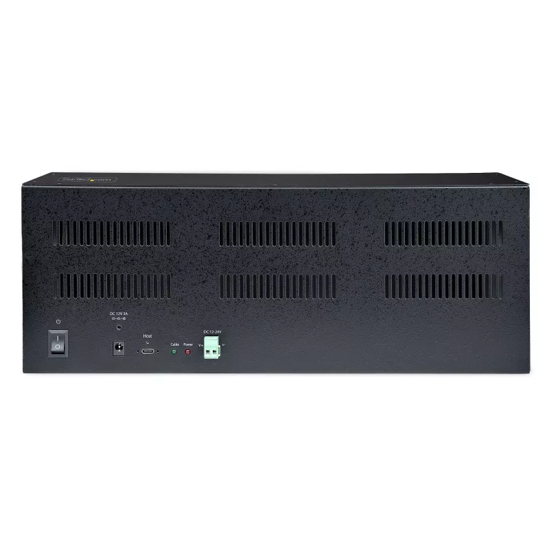 StarTech.com 4-Slot PCIe Expansion Chassis with PCIe x2 Host Card, PCIe 2.0 - 10Gbps, External PCIe Slots for Desktops/Servers, PCI Express Expansion Box/Adapter, 4 PCIe x1 Slots