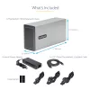 StarTech.com Dual-Slot Thunderbolt 3 PCIe Expansion Chassis