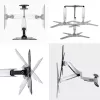 StarTech.com VESA TV Wall Mount, Adjustable Full Motion TV Wall Mount For 23 inch-55 inch Displays, Slim TV Mounting Bracket Supports 66lb (30kg), Extendable/Tilting/Swivel TV Wall Mount