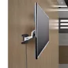 StarTech.com VESA TV Wall Mount, Adjustable Full Motion TV Wall Mount For 23 inch-55 inch Displays, Slim TV Mounting Bracket Supports 66lb (30kg), Extendable/Tilting/Swivel TV Wall Mount