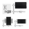 StarTech.com Six-Monitor Desk Mount with Crossbar, Up To 32-inch Computer Screens, Max 17.6lb (8kg) each, Dual Column, C-clamp/Grommet, Height Adjustable