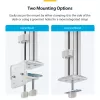 StarTech.com Six-Monitor Desk Mount with Crossbar, Up To 32-inch Computer Screens, Max 17.6lb (8kg) each, Dual Column, C-clamp/Grommet, Height Adjustable