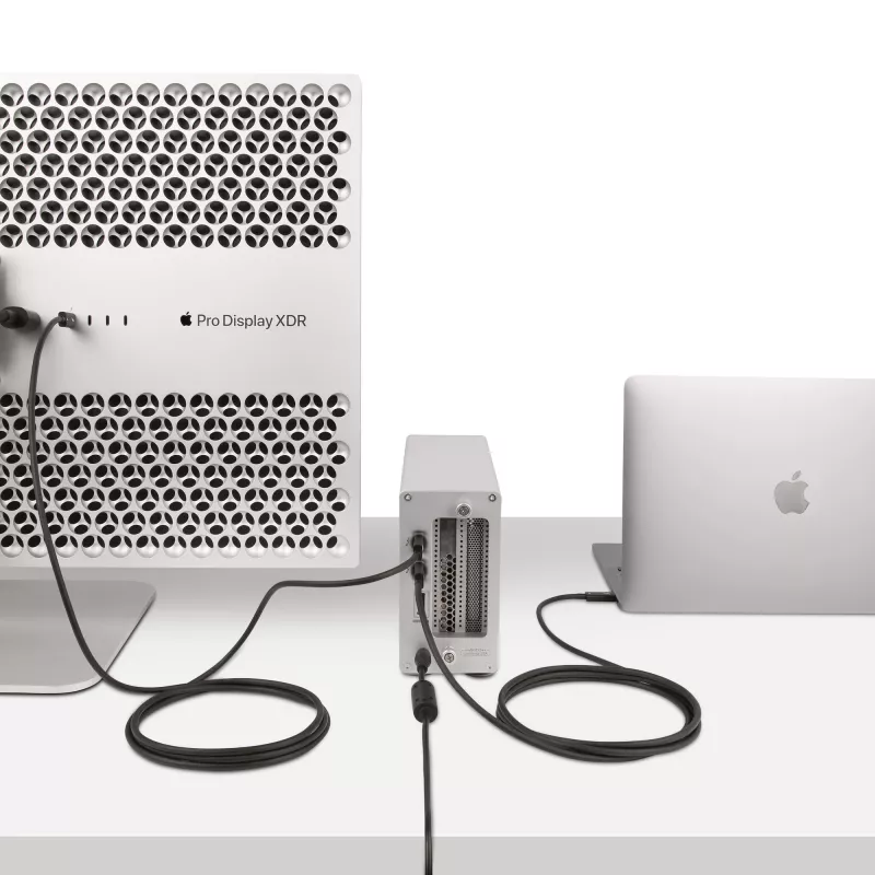 StarTech.com 6ft (2m) Active Thunderbolt 4 Cable, 40Gbps, 100W Power Delivery, 4K/8K Video, Intel-Certified Thunderbolt Cable - Compatible w/ USB4/Thunderbolt 4/ USB 3.2/ USB Type-C/DisplayPort/Thunderbolt 3