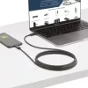 StarTech.com 6ft (2m) Active Thunderbolt 4 Cable, 40Gbps, 100W Power Delivery, 4K/8K Video, Intel-Certified Thunderbolt Cable - Compatible w/ USB4/Thunderbolt 4/ USB 3.2/ USB Type-C/DisplayPort/Thunderbolt 3