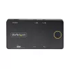 StarTech.com 2-Port USB-C KVM Switch, Single-4K 60Hz HDMI Monitor, Dual-100W Power Delivery Pass-through Ports, Bus Powered, USB Type-C/USB4/Thunderbolt 3/4 Compatible - Small Form Factor