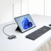 StarTech.com 3-Port USB-C Hub with Ethernet - 3x USB-A - Gigabit Ethernet - USB 3.0 5Gbps - Bus-Powered - 1ft/30cm Long USB Type-C Host Cable - GbE - Portable USB-C to USB-A Hub