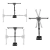StarTech.com Articulating TV Wall Mount, VESA Wall Mount, Supports 26 to 65 inch/99lb/Flat/Curved TVs, Retractable Low Profile Wall Mount TV Bracket, Adjustable Corner TV Wall Mount