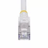 StarTech.com 1m White CAT8 Ethernet Cable, Snagless RJ45, 25G/40G, 2000MHz, 100W PoE++, S/FTP, 26AWG Pure Bare Copper Wire, LSZH, Shielded Network Patch Cord w/Strain Reliefs, Individually Tested