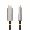StarTech.com 50ft (15.2m) USB-C to HDMI 2.0 Active Optical Cable (AOC), 4K 60Hz, CL3 Rated, Unidirectional USB Type-C to HDMI Adapter Cable