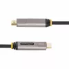 StarTech.com 50ft (15.2m) USB-C to HDMI 2.0 Active Optical Cable (AOC), 4K 60Hz, CL3 Rated, Unidirectional USB Type-C to HDMI Adapter Cable