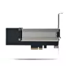 StarTech.com M.2 NVMe SSD to PCIe x4 Mobile Rack/Backplane with Removable Tray for PCI Express Expansion Slot, Tool-less Installation, PCIe 4.0/3.0 Hot-Swap Drive Bay, Key Lock - 2 Keys Included