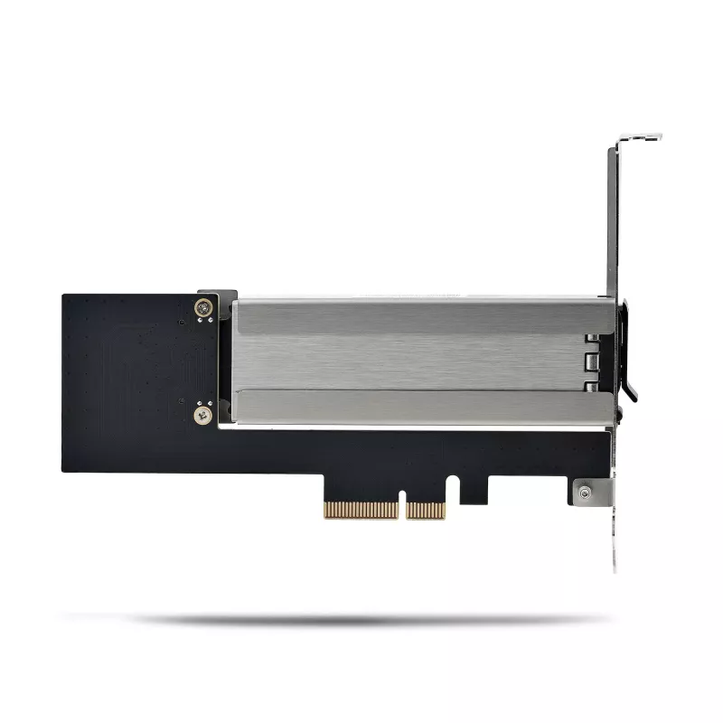 StarTech.com M.2 NVMe SSD to PCIe x4 Mobile Rack/Backplane with Removable Tray for PCI Express Expansion Slot, Tool-less Installation, PCIe 4.0/3.0 Hot-Swap Drive Bay, Key Lock - 2 Keys Included