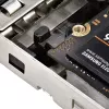 StarTech.com M.2 NVMe SSD to PCIe x4 Mobile Rack/Backplane with Removable Tray for PCI Express Expansion Slot, Tool-less Installation, PCIe 4.0/3.0 Hot-Swap Drive Bay, Key Lock - 2 Keys Included
