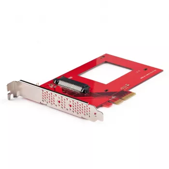 StarTech.com U.3 to PCIe Adapter Card, PCIe 4.0 x4 Adapter For 2.5 inch U.3 NVMe SSDs, SFF-TA-1001 PCI Express Add-in Card for Desktops/Servers, TAA Compliant - OS Independent