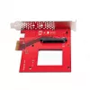 StarTech.com U.3 to PCIe Adapter Card, PCIe 4.0 x4 Adapter For 2.5 inch U.3 NVMe SSDs, SFF-TA-1001 PCI Express Add-in Card for Desktops/Servers, TAA Compliant - OS Independent