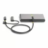 StarTech.com 2-Port USB-C Hub with Ethernet and RS-232, Attached USB-C to USB-A Dongle, 100W PD Pass-Through, 2x USB-A 5Gbps, Gigabit Ethernet, RS232 Serial (FTDI)