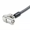 StarTech.com Laptop Cable Lock Compatible With Noble Wedge®; 6Ft (2m), Anti-Theft Keyed Lock, Security Cable for Dell XPS/Latitude/2-in-1 Notebooks, Cut-Resistant, Steel Cable Lock For Laptop