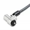 StarTech.com Laptop Cable Lock Compatible With Noble Wedge®; 6Ft (2m), Anti-Theft Keyed Lock, Security Cable for Dell XPS/Latitude/2-in-1 Notebooks, Cut-Resistant, Steel Cable Lock For Laptop